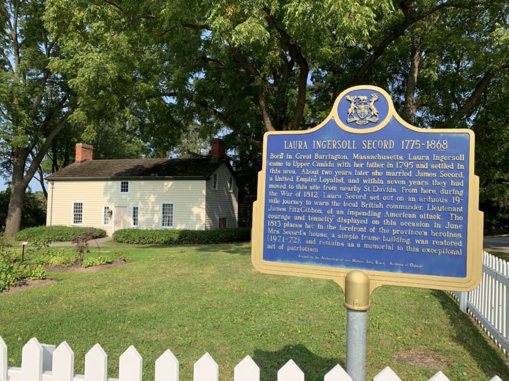 Laura Secord's Homestead museum