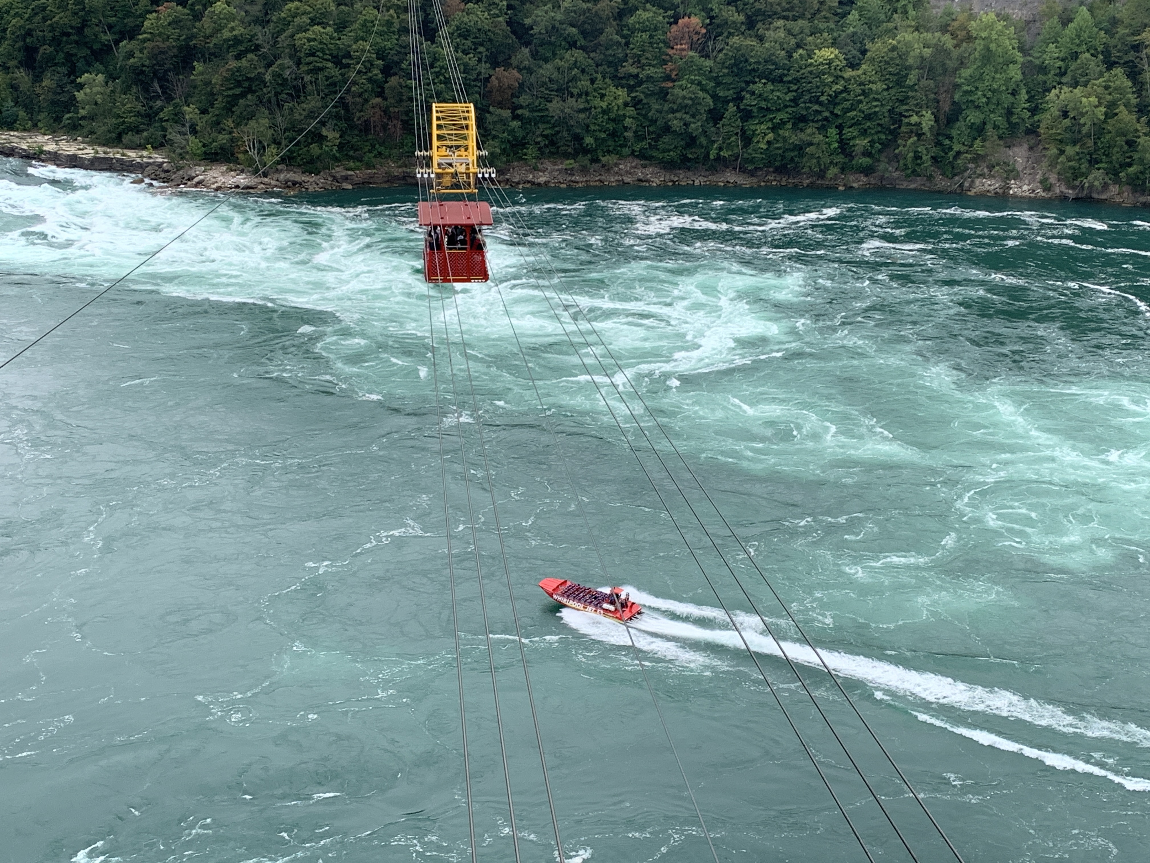 Niagara Whirlpool aero car and jet boat