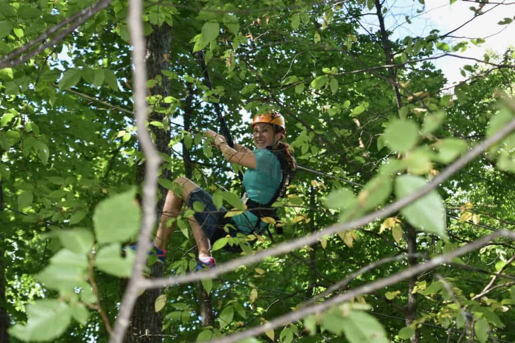 treetop trekking