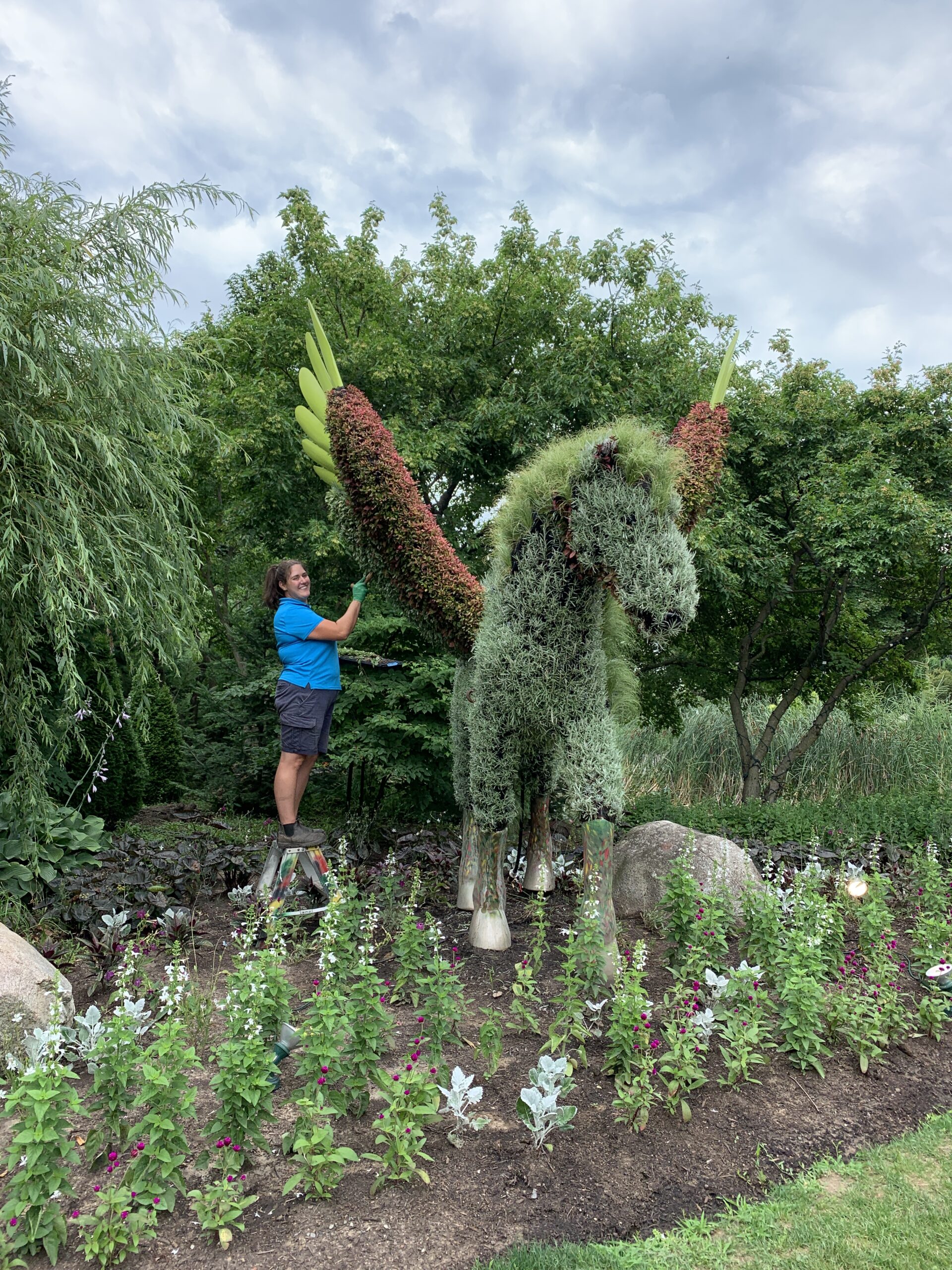 Floral showhouse pegasus