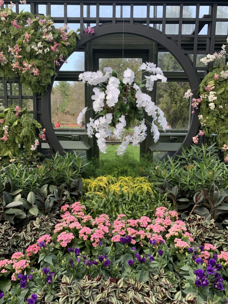 Floral showhouse indoors