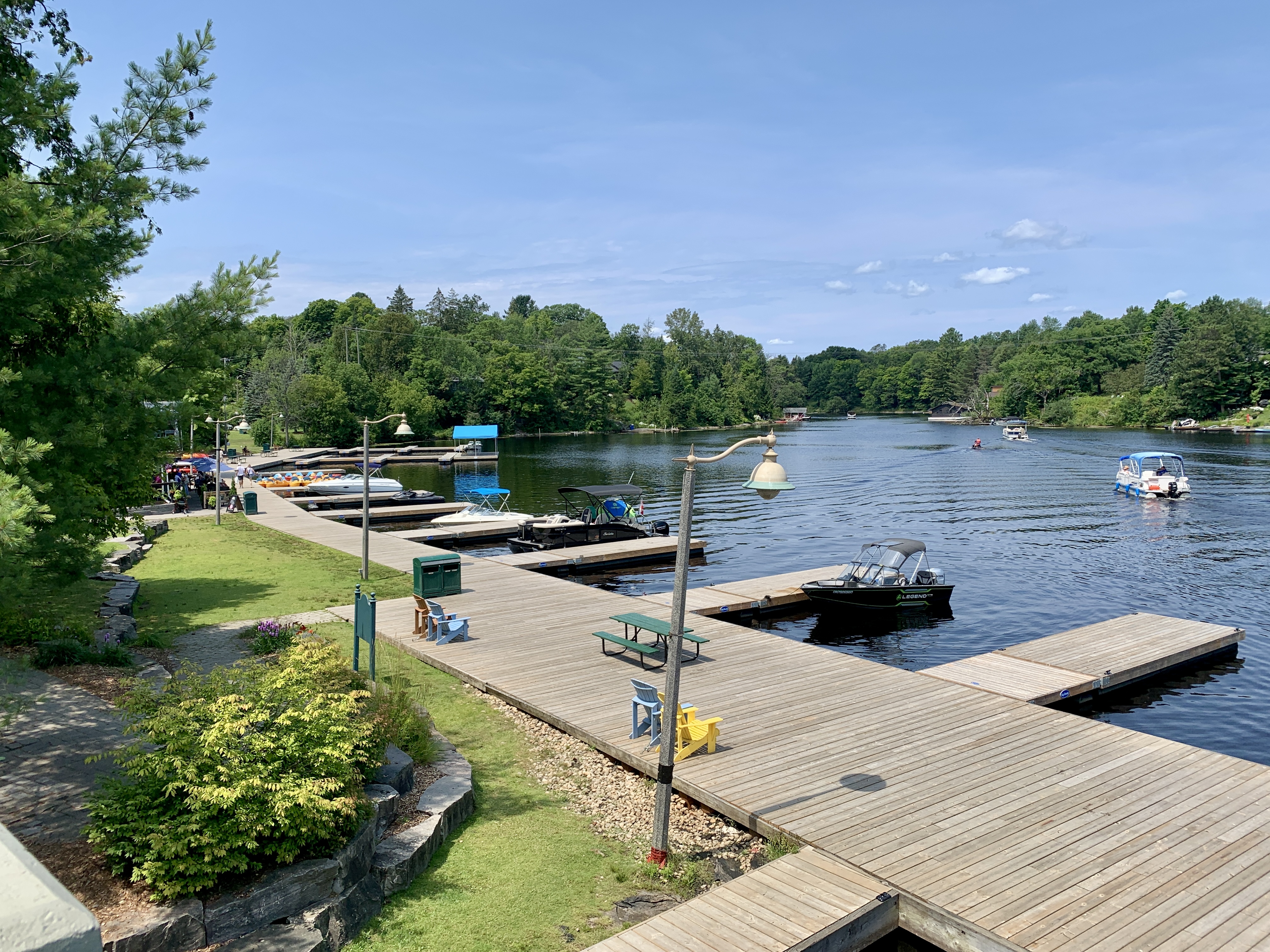 Seeing the town docks is one of the best things to do in Huntsville