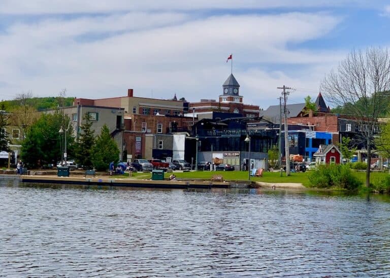 Downtown Huntsville from the water