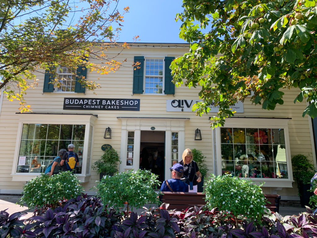 budapest bakeshop is one of the niagara-on-the-lake shops