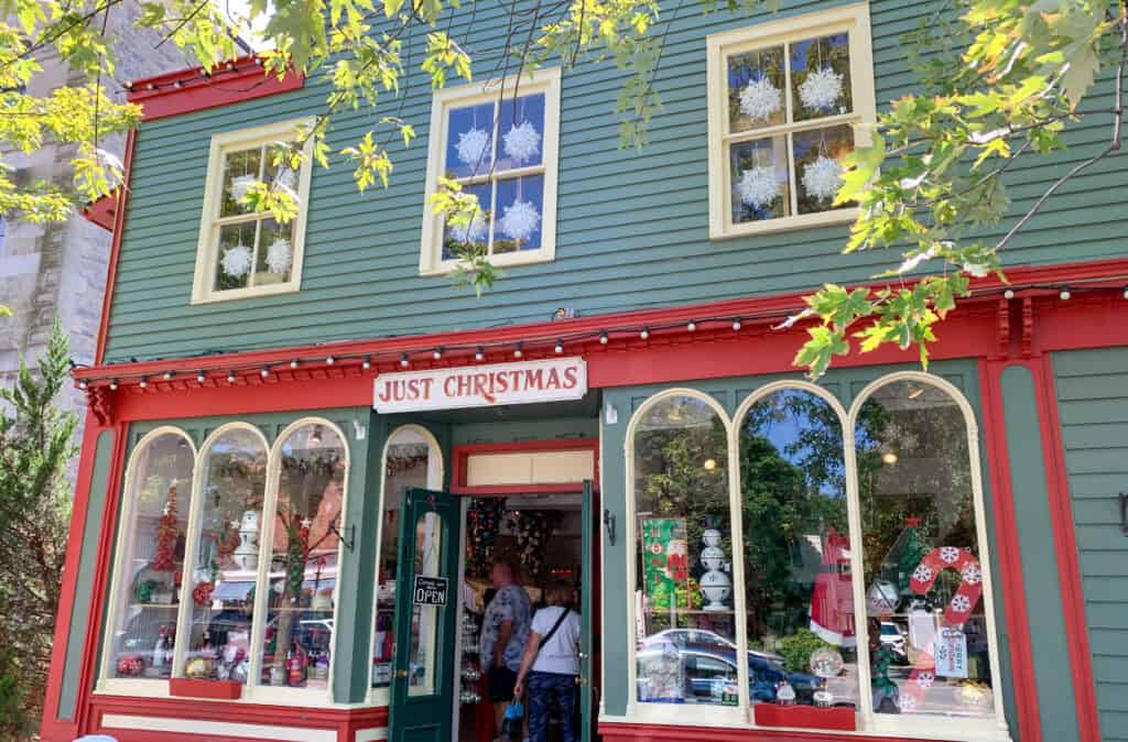 just christmas is one of the niagara-on-the-lake shops