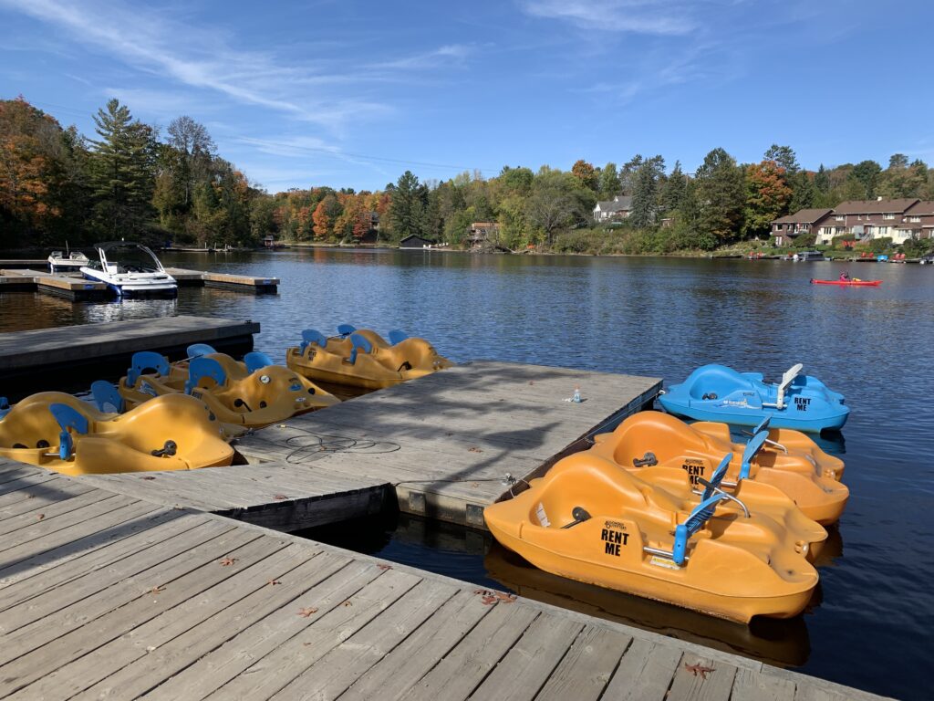 Renting a boat at Algonquin Outfitters is a fun thing to do in Huntsville