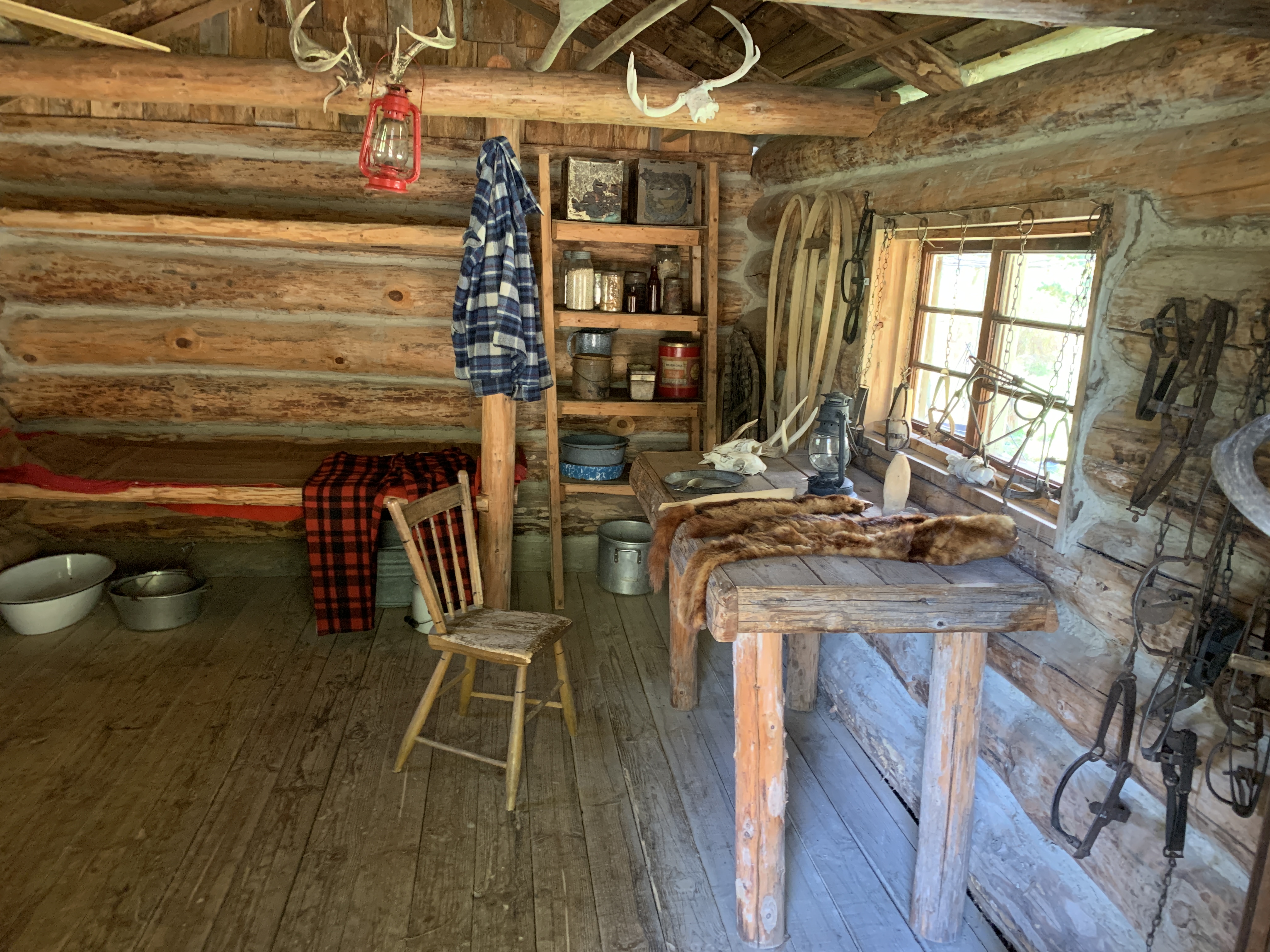 trapper's cabin