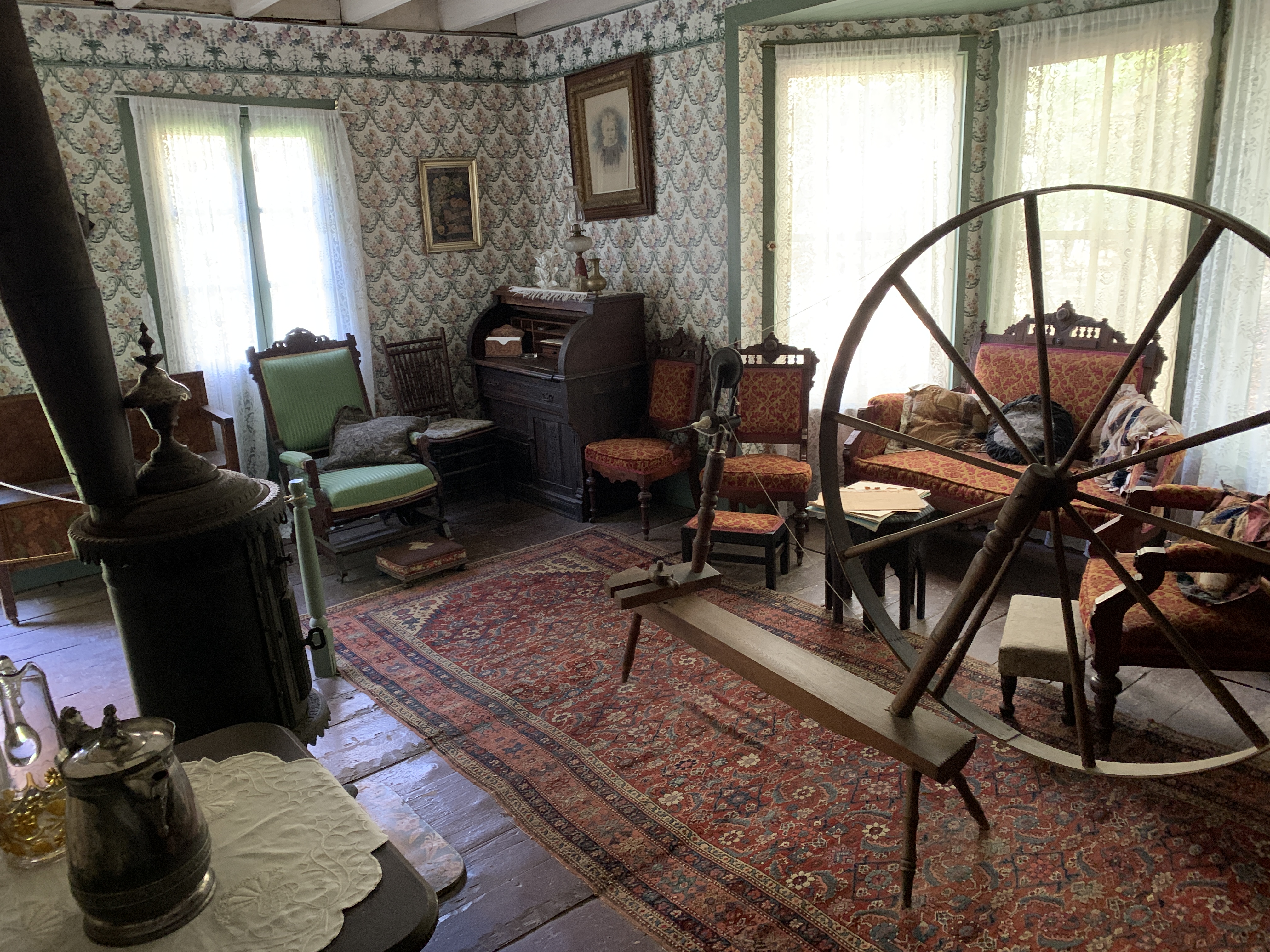 inside a historic home, Muskoka heritage place, Huntsville