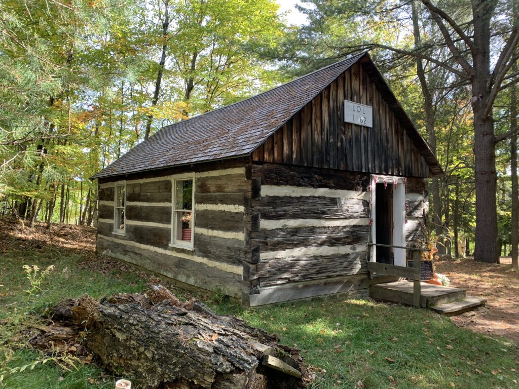 Ashworth hall in the Pioneer village