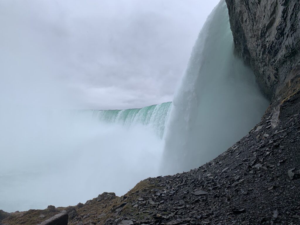 View of the Horseshoe Falls from Journey Behind the Falls