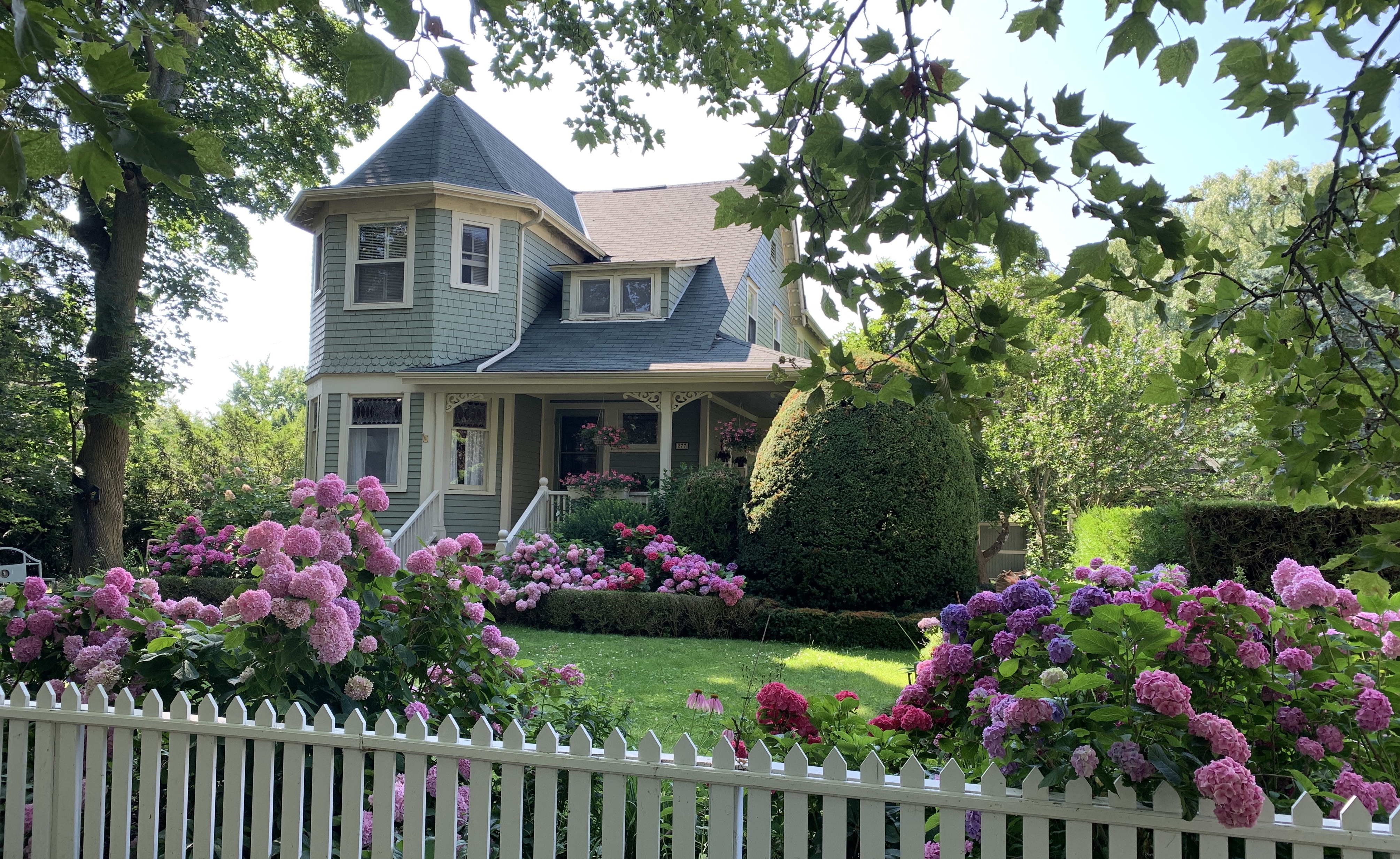 blue house in NOTL