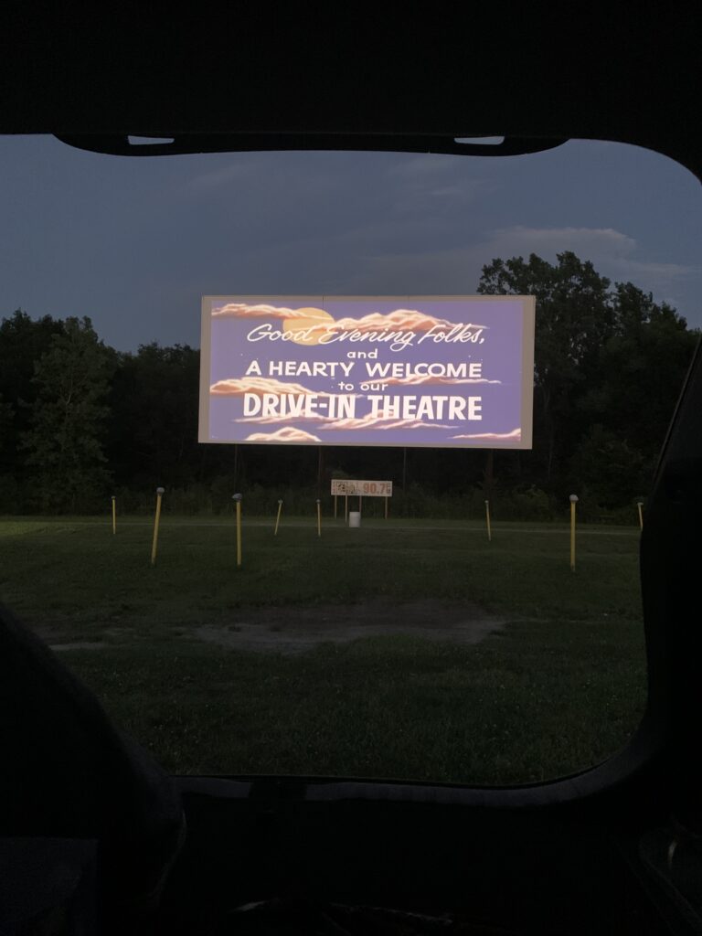 Drive-in movie theatre