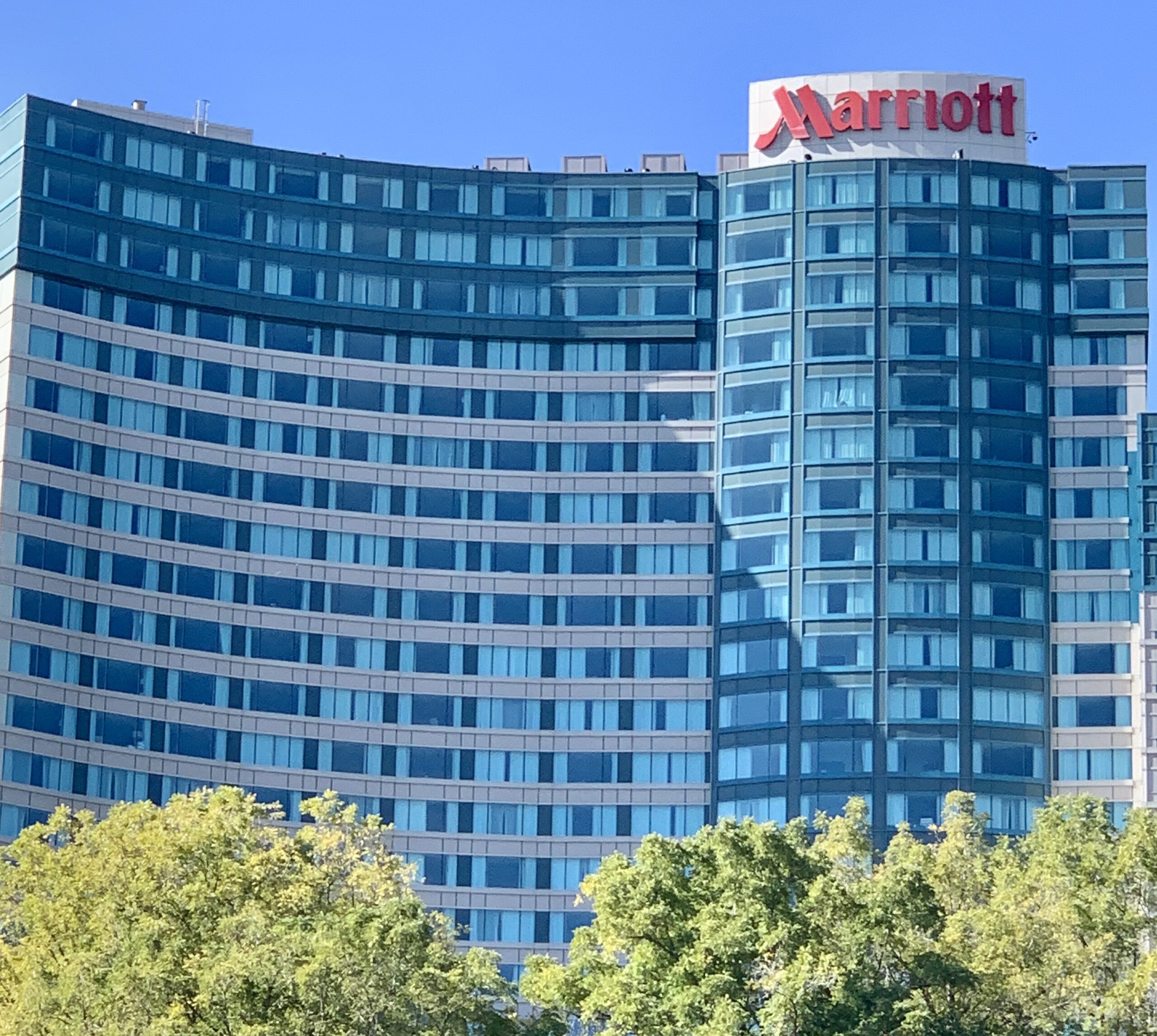 The Marriott Fallsview in Niagara Falls, Canada.